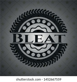 Bleat dark badge. Vector Illustration. Detailed.