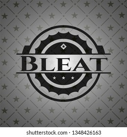 Bleat dark emblem. Retro