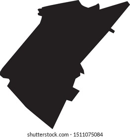 bledsoe County map in Tennessee state