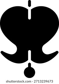 Blutungssymbol, Symbol, Vektorgrafik