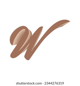 Bleending word effects and word name icon
