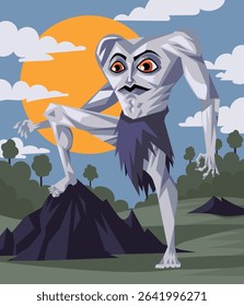 blemmyes giant headless mythology man