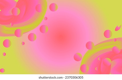 blend  bubbles abstract colorful background design