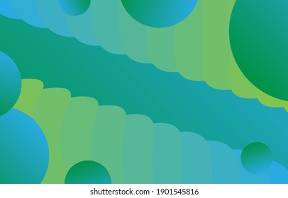 blend circle pattern with Yellow-blue gradient geometric on background.Used to decorate on advertisements, publications, texts, flyers, etc.