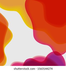 The Blend color gradient Background Blurred colorful backdrop Vector illustration for your graphic design.