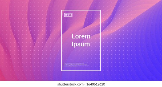Blend Cover Light Poster. Minimal Creative VectorTemplates. Vivid Trend Concept. Magenta, Crimson Futuristic Background. Modern Horizontal Composition. Abstract  Dynamic Illustration.

