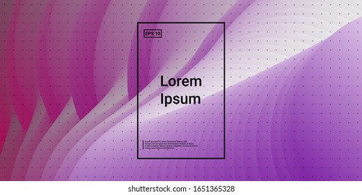 Blend Cover Light Poster. Minimal Creative VectorTemplates. Color Glow Magazine. Magenta, Crimson Futuristic Background. Modern Horizontal Composition. Abstract  Dynamic Illustration.
