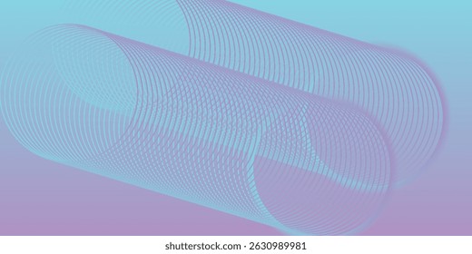 fundo de Gradiente de mesclagem. Abstrato círculo papel corte cor suave composição. eps 10