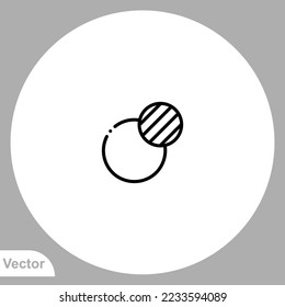 Blend icon sign vector,Symbol, logo illustration for web and mobile
