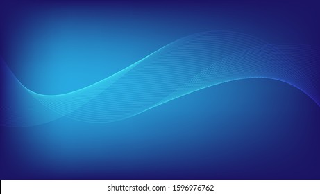 BLEND AND LINE BACKGROUND WITH BRIGHT BLUE COLOR