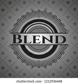 Blend realistic black emblem