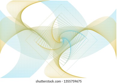 blend wave background rectangle