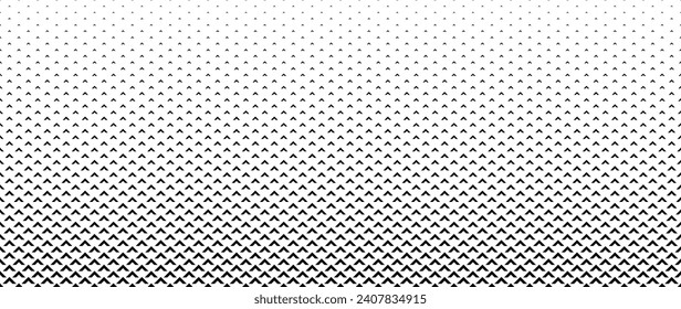 Blended  black arrow on white for pattern and background, Pyramid 3D pattern background. Abstract geometric texture collection design. Vector illustration, 3D heart shapes background