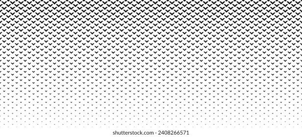 Blended  black arrow on white for pattern and background, Pyramid 3D pattern background. Abstract geometric texture collection design. Vector illustration, 3D heart shapes background