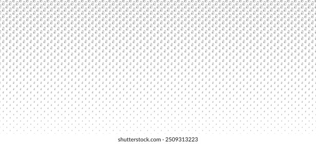 Blended  black line cat on white for pattern and background,  Abstract geometric texture collection design,Halloween concept.