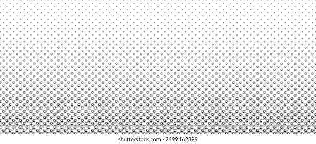 Blended  black line pumpkin on white for pattern and background,  Abstract geometric texture collection design,Halloween concept.