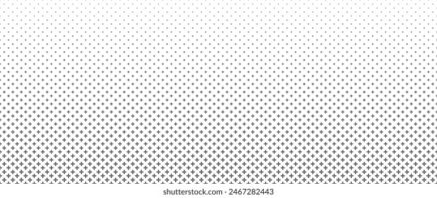 Estrella ninja negra mezclada en blanco para el patrón y el fondo, diseño de colección de textura geométrica Abstractas. 