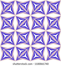 Blended Colors Geometric Pattern