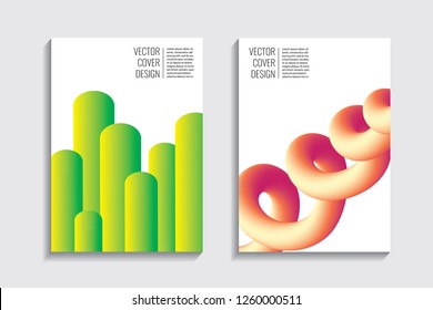 Blended covers, gradient wavy line shapes. Futuristic minimal design. Abstract cyber background. Modern visual effect. Repeating lines. For poster, layout, placard, grunge paper, card, book