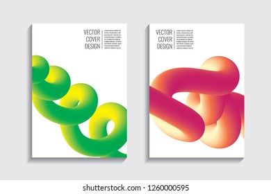 Blended covers, gradient wavy line shapes. Futuristic minimal design. Abstract cyber background. Modern visual effect. Repeating lines. For poster, layout, placard, grunge paper, card, book