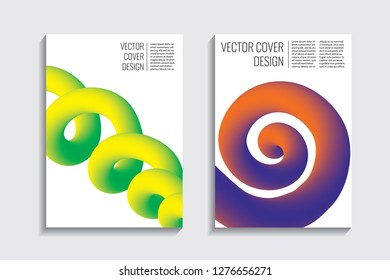 Blended covers, gradient wavy line shapes. Futuristic minimal design. Abstract cyber background. Modern visual effect. Repeating lines. For poster, layout, placard, grunge paper, card, book
