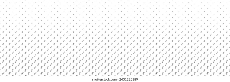 Doodle mezclado negro notas de música línea en blanco para patrón y fondo, efecto de semitonos.