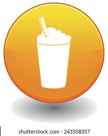 Blended drink or shake button