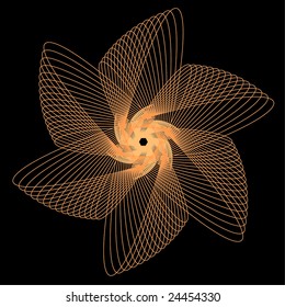blended flower-vector illustration