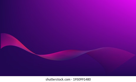 Blended lines mit violettem und rosafarbenem Farbverlauf-Maschenhintergrund, schön für Tapete-Karte oder Banner