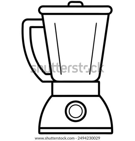 Blender appliance on a plain background