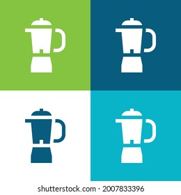 Blender Flat four color minimal icon set