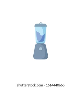 blender flat icon on white background