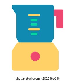 Blender flat icon, suitable for set electonics icons