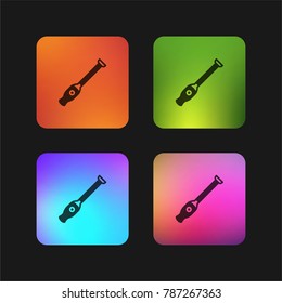 Blender four color gradient app icon design