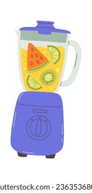 Blender Fruchtglätte Vektorgrafik