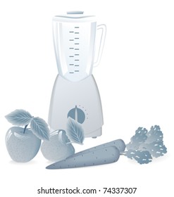 	blender in gray