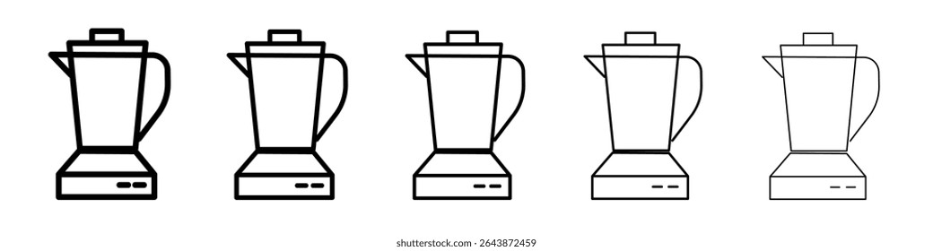 Blender icon black and white vector sign