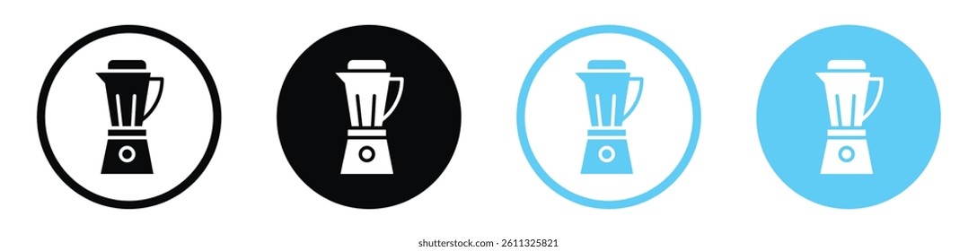 Blender icon collection. vector illustration set