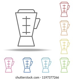 blender icon. Elements of Web in multi colored icons. Simple icon for websites, web design, mobile app, info graphics