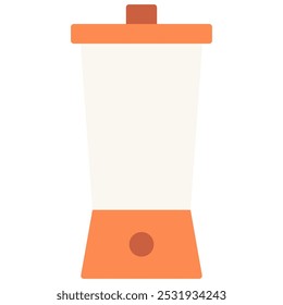 blender icon with flat style