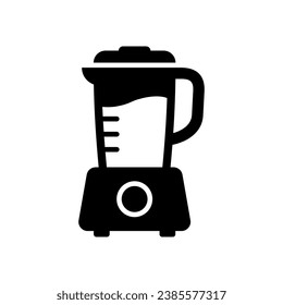 Blender icon. Fresh drink. Vector icon isolated on white background.