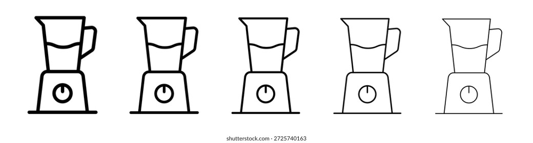 Icono de la licuadora para los Diseños gráficos. Diseño de Vector de iconos