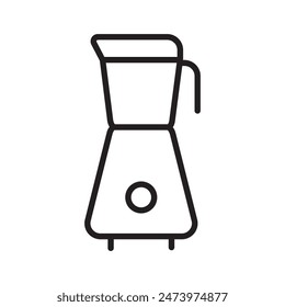 Blender Icon Ideal for Kitchen Appliances and Cooking Designs