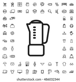 Blender icon illustration isolated vector sign symbol