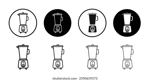 Blender icon line art vector