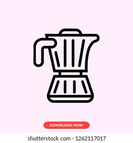Blender icon modern vector style