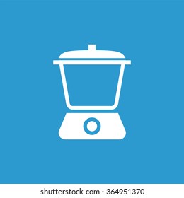 blender icon, on blue background