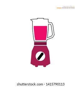 blender icon on white background.vector illustration.