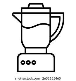 Blender icon Outline isolated logo mark