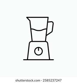 Blender icon. simple vector icon